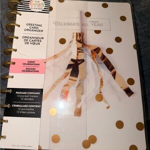 The Happy Planner Celebrate All Year Greeting Card Organizer